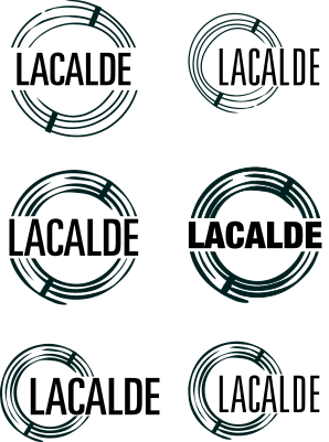 Lacalde logo taking shape