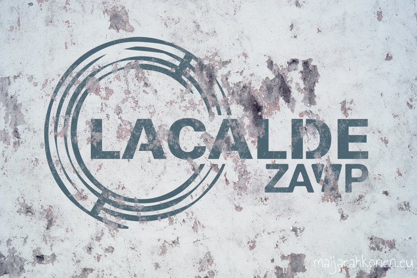 The mockup of Lacalde logo