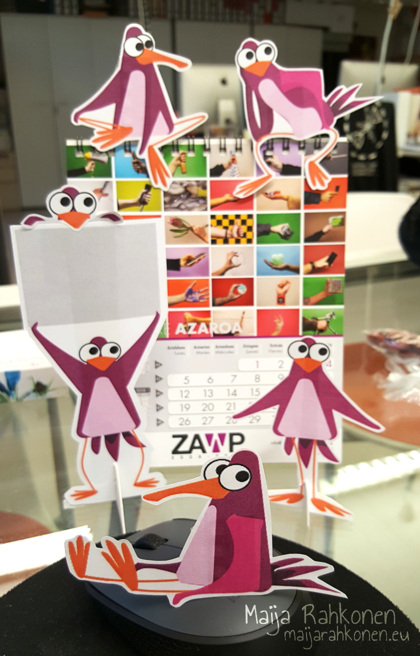 ZAWP mascot birds