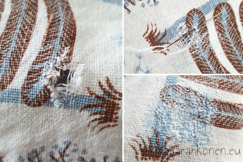 Make Do and Mend: Darning